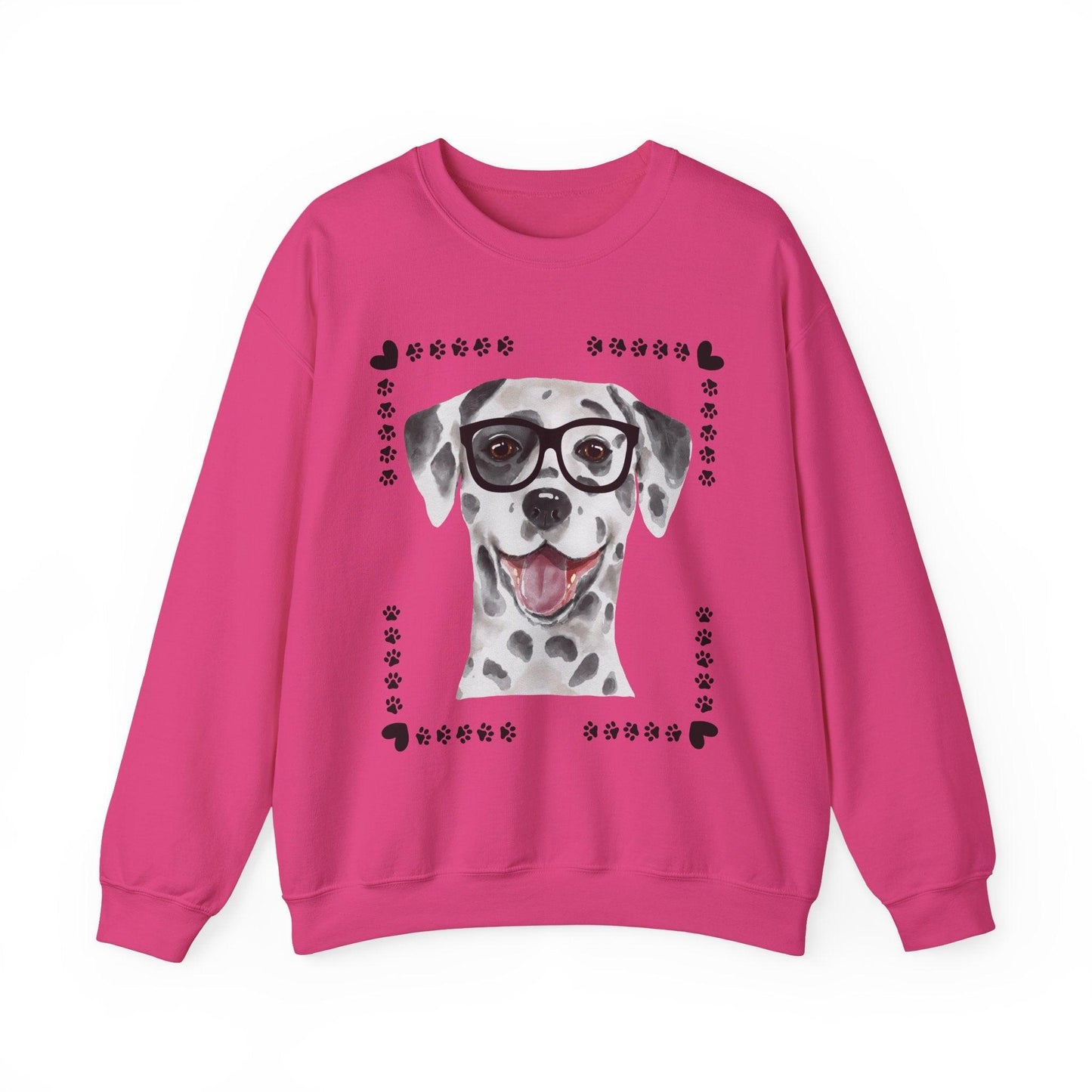 Geeky Good Dalmatian Unisex Crewneck Sweatshirt