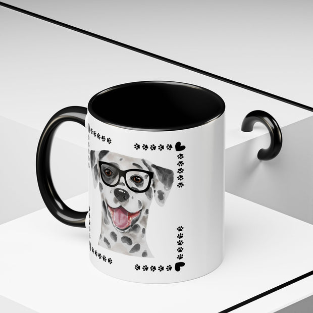 Geeky Good Dalmatian Accent Coffee Mug