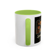 Spooky Season Doberman Accent Coffee Mug