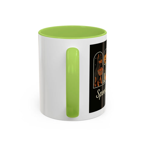 Spooky Season Doberman Accent Coffee Mug
