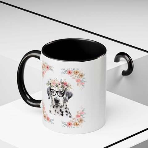 Geeky Goddess Dalmatian Accent Coffee Mug