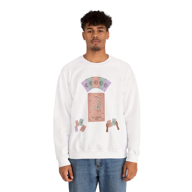 'The Hanged Man' Tarot Card Unisex Crewneck Sweatshirt