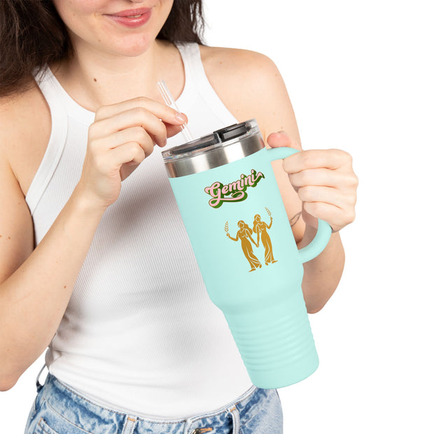 'Gemini' Zodiac Insulated Travel Mug, 40oz