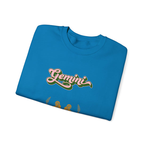 'Gemini' Zodiac Unisex Crewneck Sweatshirt
