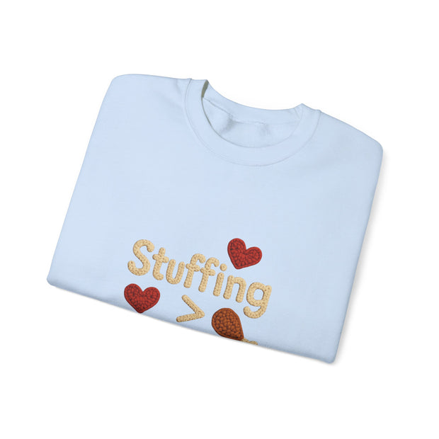 Stuffing Over Feelings Crewneck Sweatshirt | Funny Funny Thanksgiving Sweatshirt | Unisex Cozy Apparel | Holiday Gift for Foodies, [...]