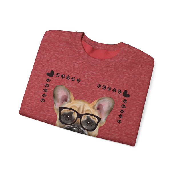 Geeky Good French Bulldog Unisex Sweatshirt