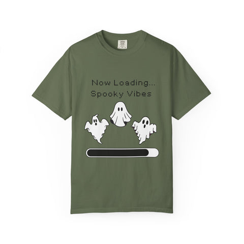 'Now Loading...Spooky Vibes' Unisex T-Shirt