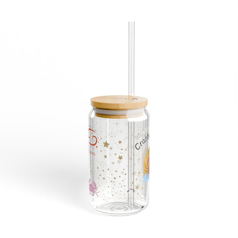Cancer 'Crabby but Cute Cancer' Sipper Glass