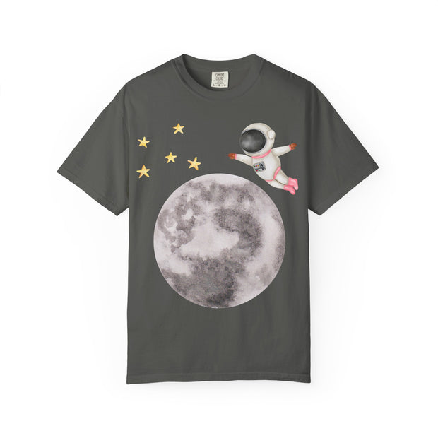 Astronaut Flying To The Moon Unisex T-Shirt