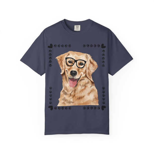 Geeky Good Golden Retriever Unisex T-Shirt