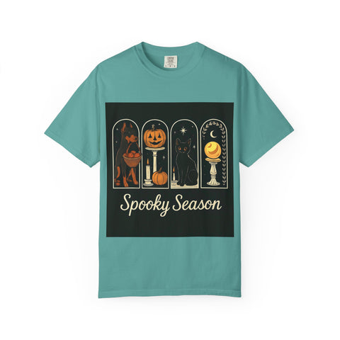 Spooky Season Unisex Garment-Dyed T-shirt