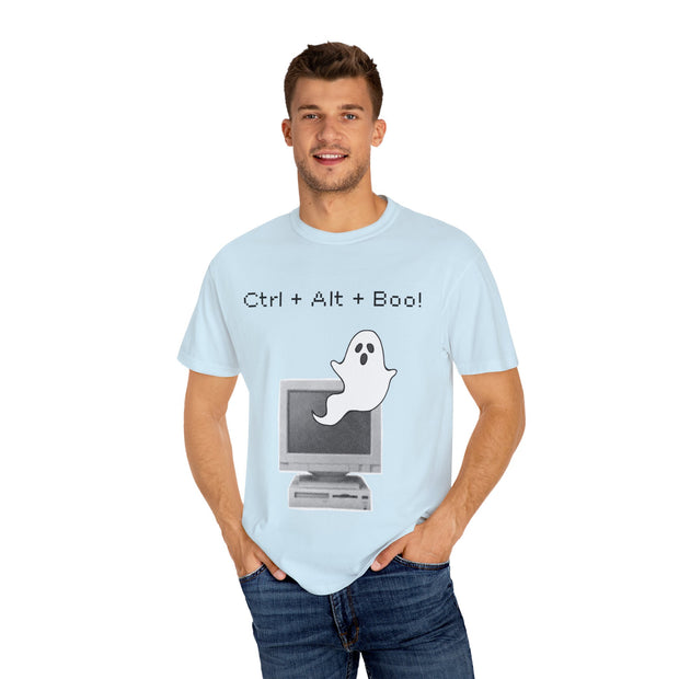 'Ctrl + Alt + Boo!' Unisex T-shirt