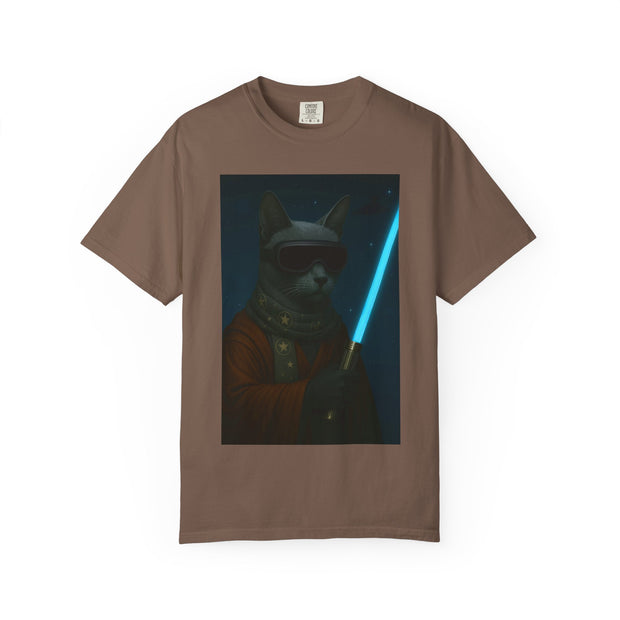 Star Paws Dark Gray Cat Unisex T-shirt