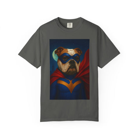 Superhero English Bulldog Unisex T-shirt