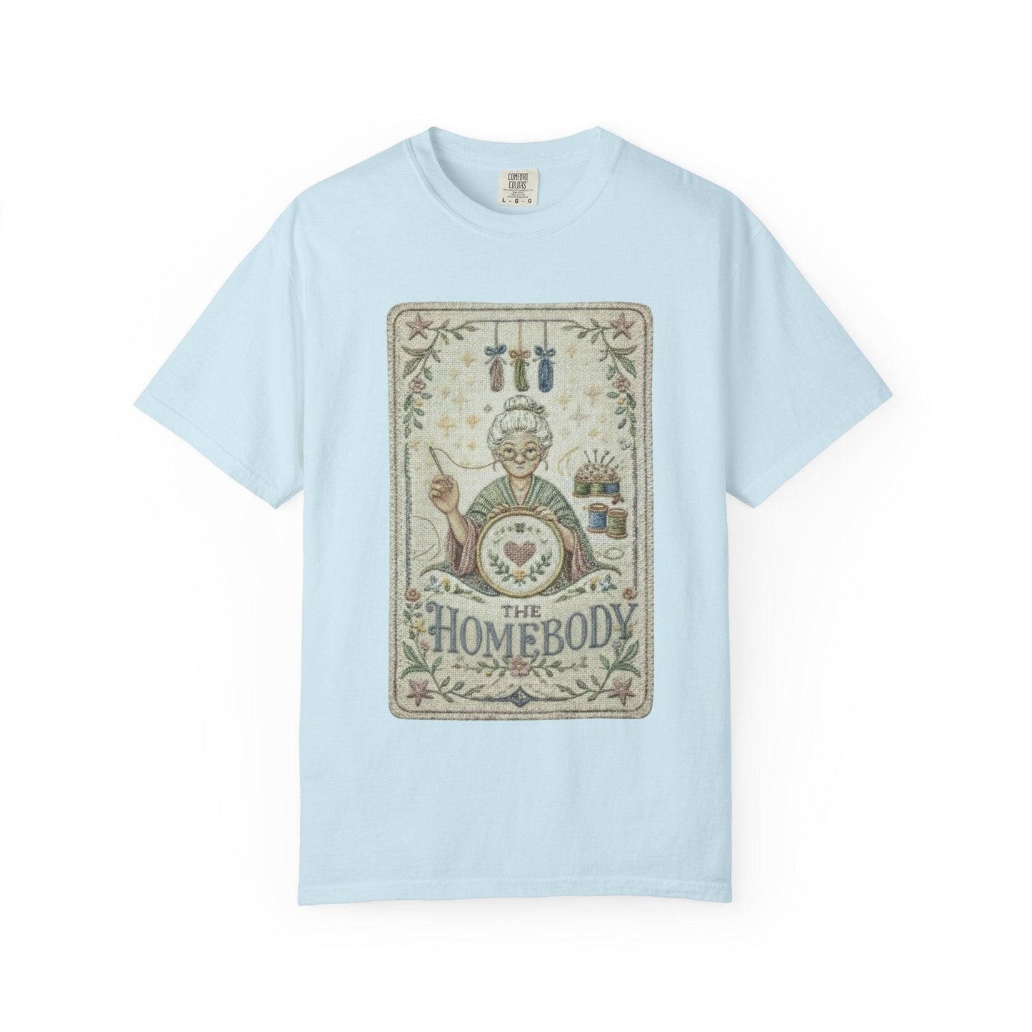 The Homebody Illustration T-shirt | Cozy Vintage Home Cooking Design