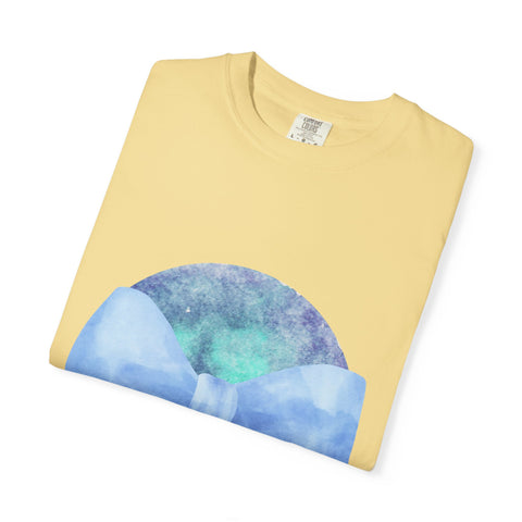 Blue/Green Planet Wrapped In A Bow Unisex T-Shirt