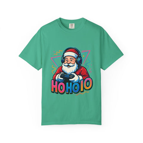 'Ho Ho Ho' Gamer Santa Unisex T-shirt