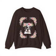Geeky Goddess French Bulldog Unisex Crewneck Sweatshirt