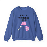 'I Am A Woman In STEM' Engineer Unisex Crewneck Sweatshirt