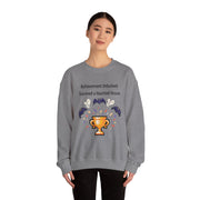 'Achievement Unlocked: Survived A Haunted House' Unisex Crewneck Sweatshirt