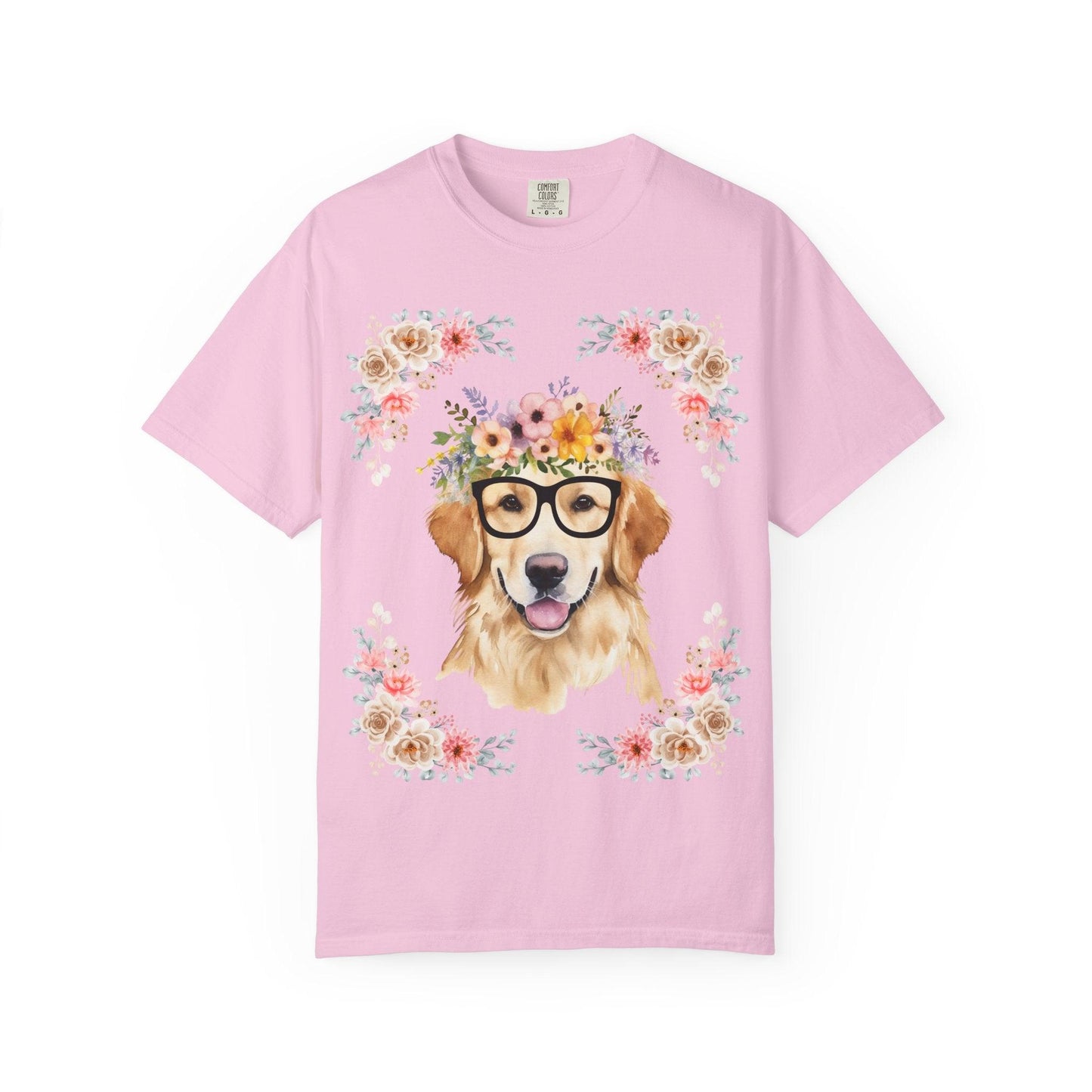 Geeky Goddess Golden Retriever Unisex T-Shirt
