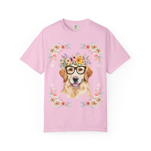 Geeky Goddess Golden Retriever Unisex T-Shirt