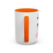 'I Am A Woman In STEM' Astronaut Accent Coffee Mug