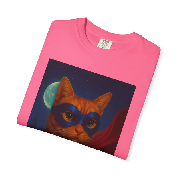 Superhero Orange Cat Unisex T-shirt
