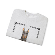 Geeky Good Doberman Unisex Crewneck Sweatshirt