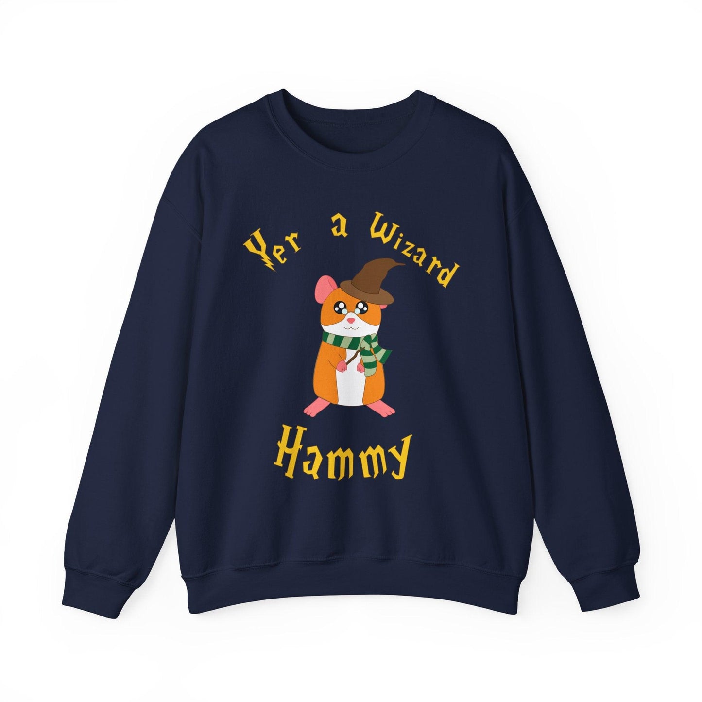 Hammy Wizard Hamster sweatshirt | Cute Wizard Hamster Crewneck