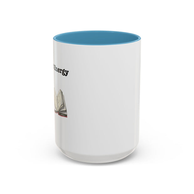 'Plot Twist Energy' Accent Coffee Mug