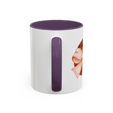 Mars Wrapped In A Bow Accent Coffee Mug