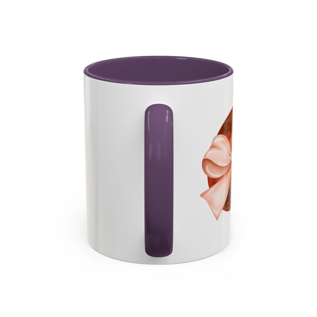 Mars Wrapped In A Bow Accent Coffee Mug