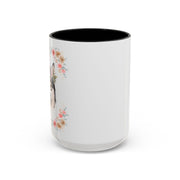 Geeky Goddess Siberian Husky Accent Coffee Mug