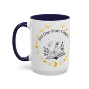 'Just One More Chapter' Accent Coffee Mug