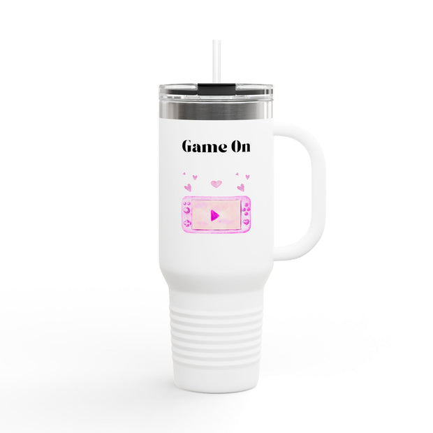 'Game On' Insulated Travel Mug, 40oz