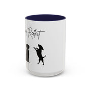 'Paws and Reflect' Dogs Accent Coffee Mug