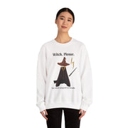'Witch, Please. Too Much Magical To Handle' Wizard Unisex Crewneck Sweatshirt