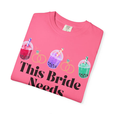 'The Bride Needs Boba' Unisex T-Shirt