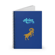 'Aries' Zodiac Spiral Notebook