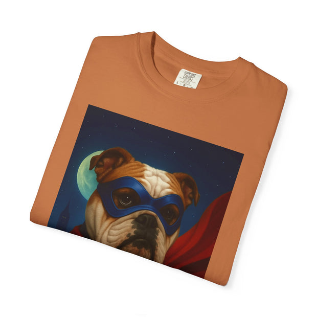 Superhero English Bulldog Unisex T-shirt