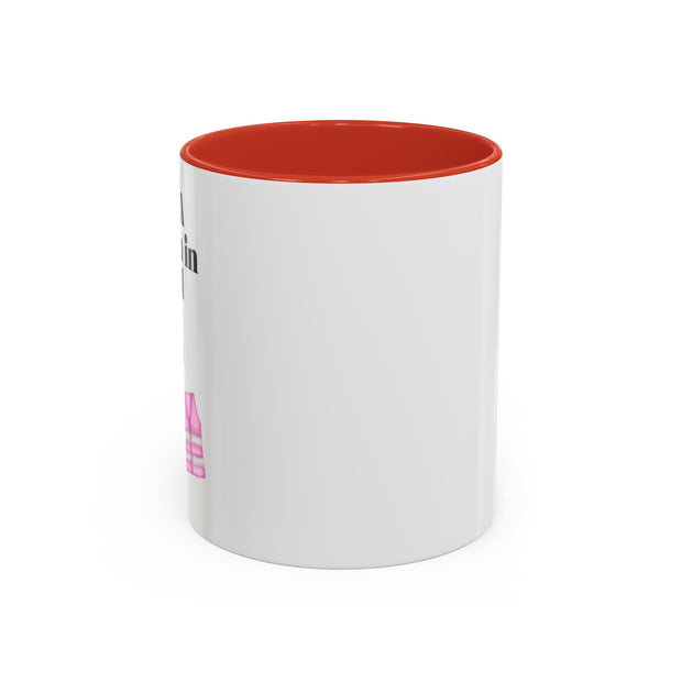 'I Am A Woman In STEM' Engineer Accent Coffee Mug