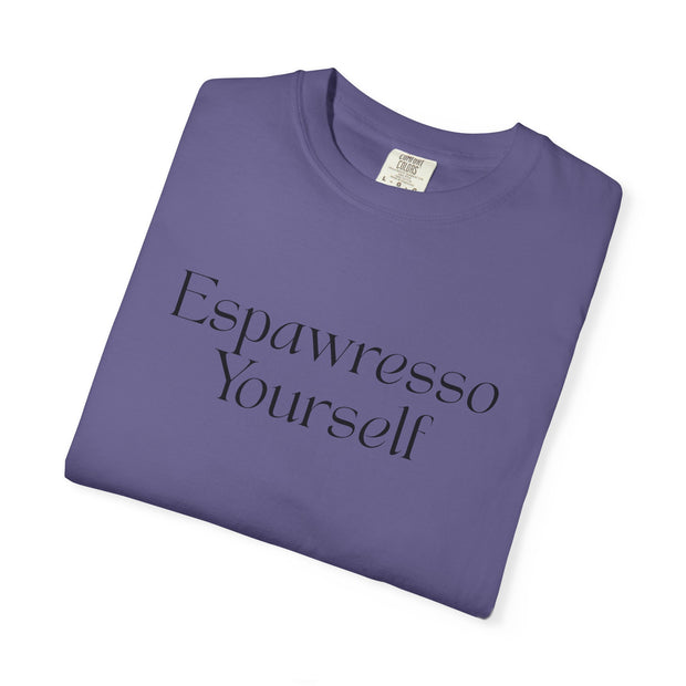 'Espawresso Yourself' Pug Unisex T-Shirt