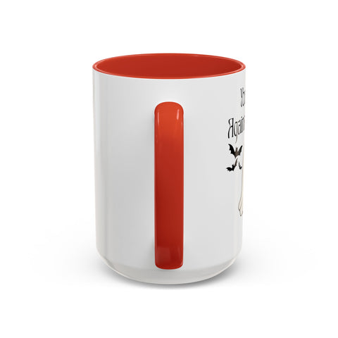 'You and Me Against The World' Accent Coffee Mug