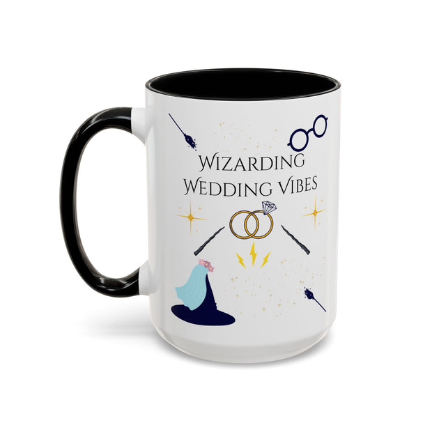 'Wizarding Wedding Vibes' Accent Coffee Mug