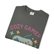 Cozy Gamer T-Shirt, Unisex Retro Gaming Tee, Video Game Lover Shirt, Perfect for Gamers, Gift for Birthdays and Holidays