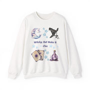 'Witchy, But Make It Cute' Unisex Crewneck Sweatshirt