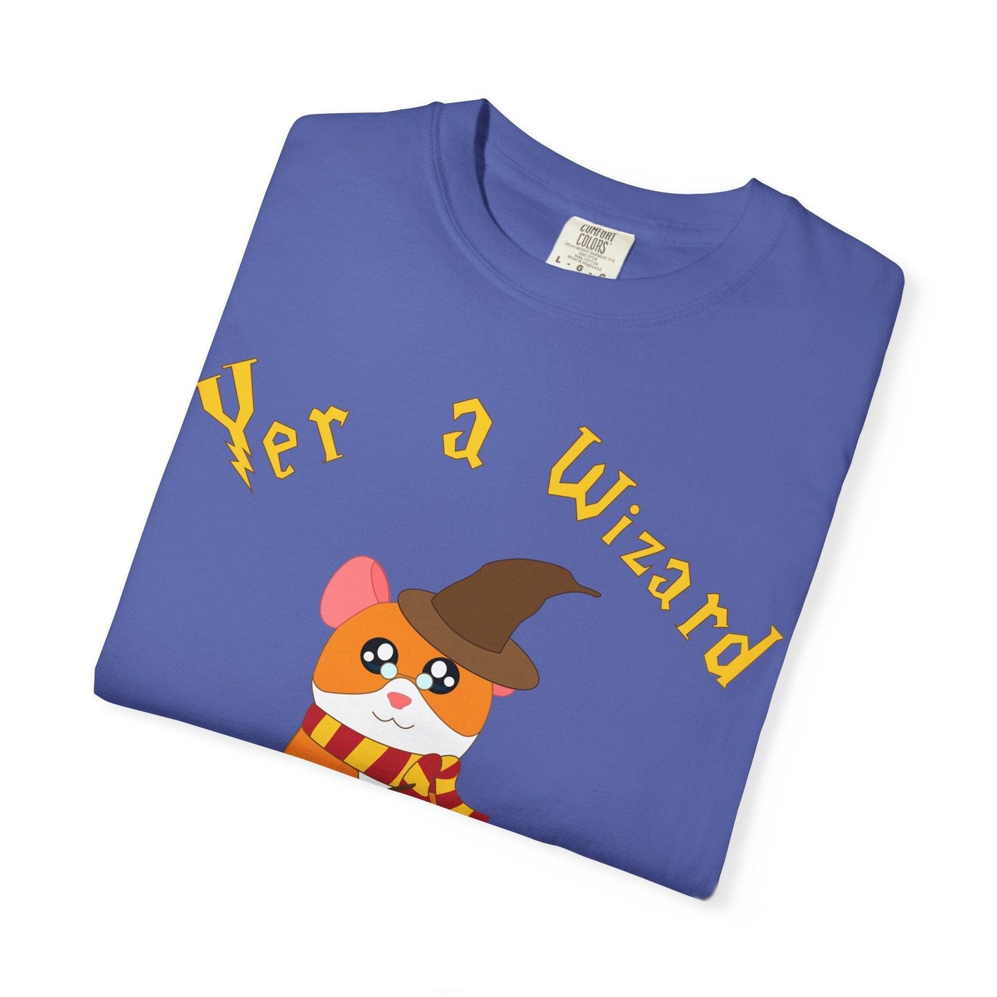 Hammy Wizard Hamster T-Shirt | Cute Spellcaster Illustration