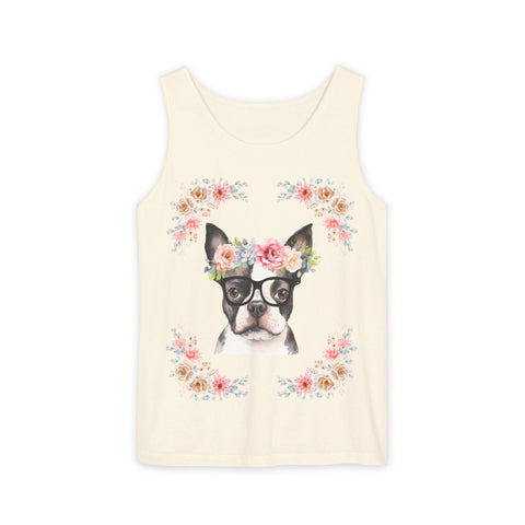 Geeky Goddess French Bullldog Unisex Tank Top