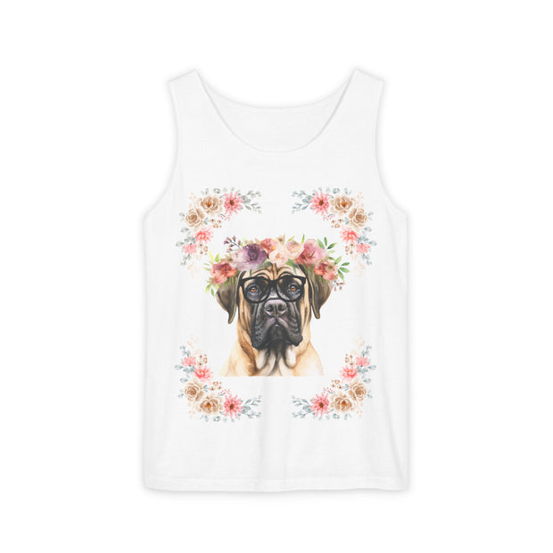 Geeky Goddess English Mastiff Unisex Tank Top